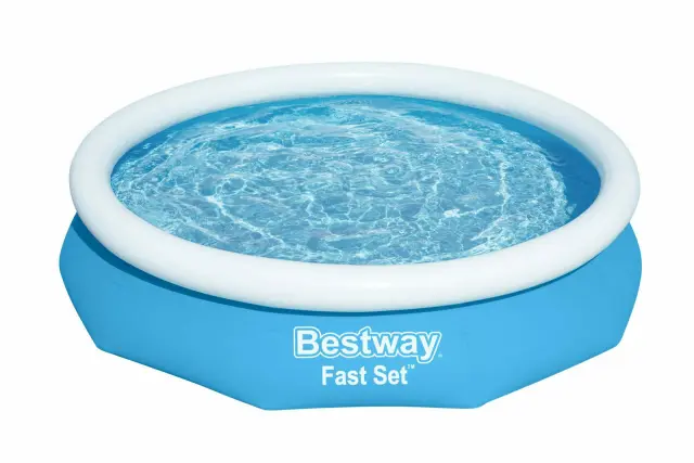 Bestway Στρογγυλή Πισίνα 3200lt Φουσκωτή 305x66εκ. Μπλε 57456