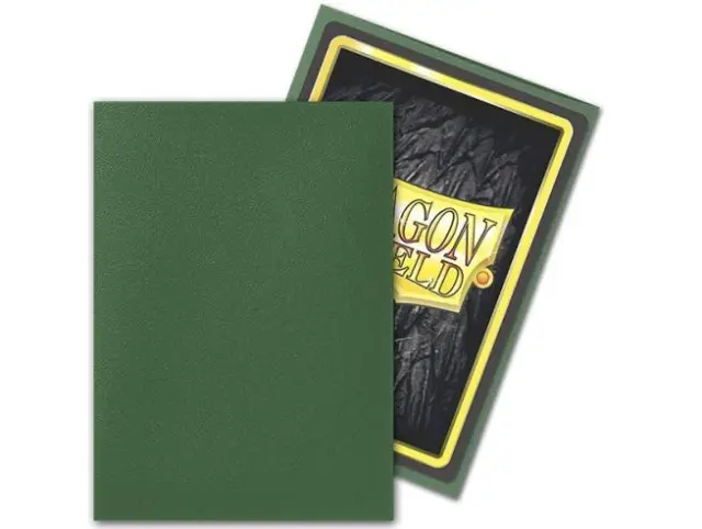 Dragon Shield Sleeves Standard Size Matte Forest Green 2