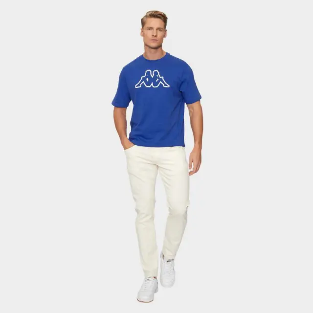 T-shirt Kappa 303HZ70-741 Μπλε - 2XL 2