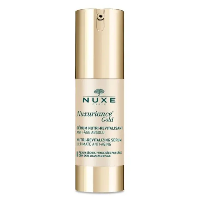 Nuxe Nuxuriance Gold Ultimate Anti-Aging Nutri-Revitalizing Serum, Ορός Θρέψης & Αναζωογόνησης, 30ml