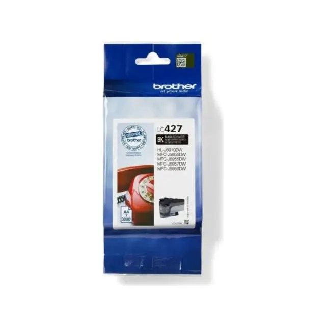 Brother Μελάνι Inkjet LC427BK Black (LC427BK) (BRO-LC-427BK)