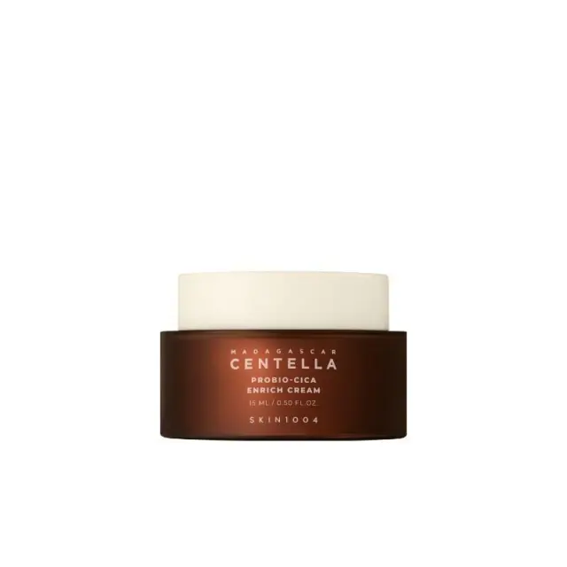 Skin1004 Madagascar Centella Probio-Cica Enrich Cream 15ml Mini Size - Πλούσια ενυδατική κρέμα με προβιοτικά
