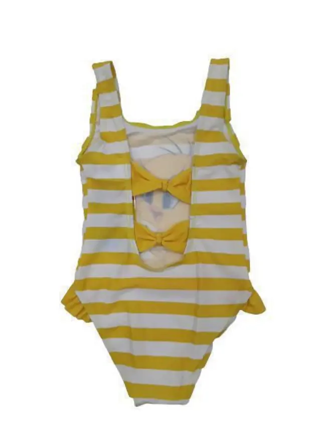 Ολόσωμο Μαγιό για Κορίτσι Tweety White Yellow 8080134 - 4-5 Υ (104-110cm) 2