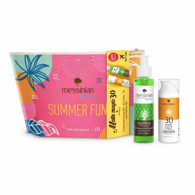 Messinian Spa Σετ Matte Magic SPF30 50ml & Aloe Vera Gel 100ml