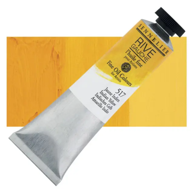 Sennelier Λάδι Rive Gauche 517 Indian Yellow Hue - 40ml