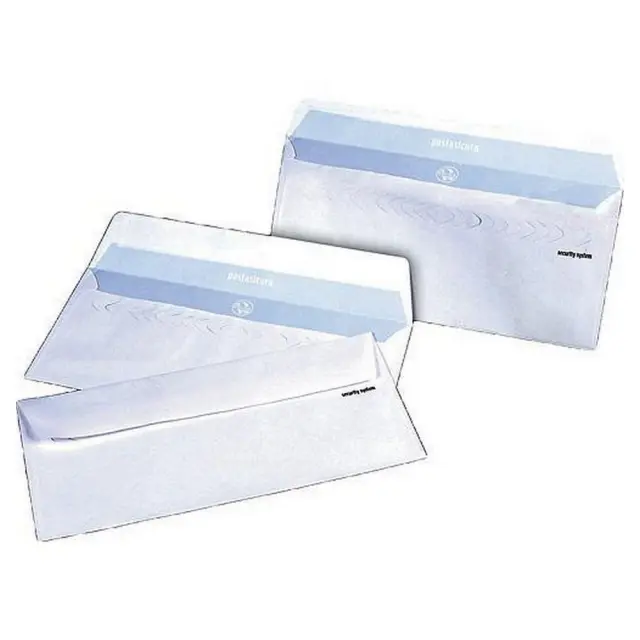 Φάκελος 11x23cm 80gr Λευκός με Αυτοκόλλητο 50 τεμάχια