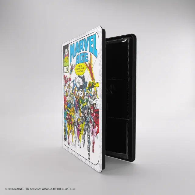 MTG| Marvel Super Heroes Zip- Up Album 18-Pocket - Captain America/Black Panther 2