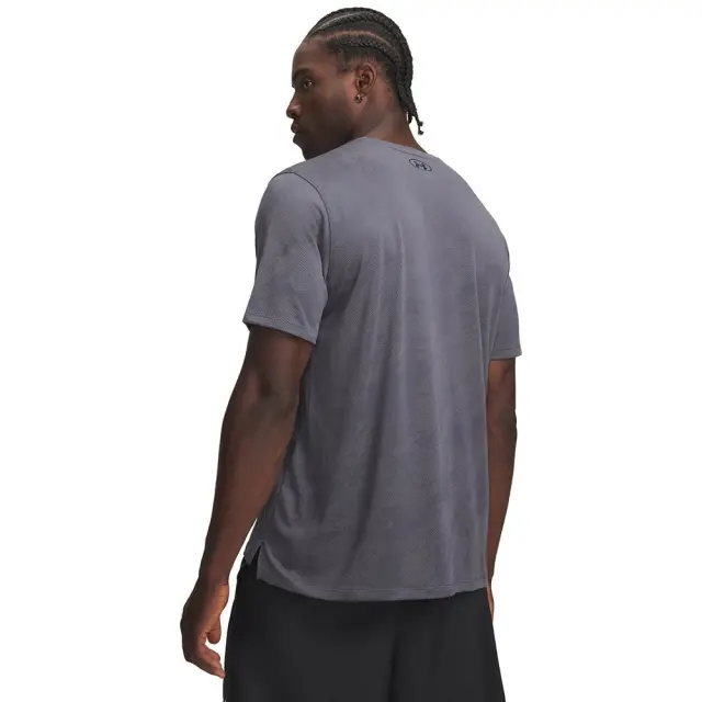 Under Armour Tech Vent Jcqrd T-Shirt (1390047-025) - Γκρί 3
