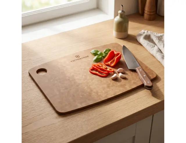 Επιφάνεια Κοπής Victorinox Kitchen Series με διαστάσεις 20.3x15.2x0.6cm - Brown 7.4120