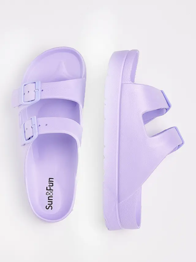 Sun&Fun Πέδιλα Γυναικείο EVA-αδιάβροχο Μωβ SAF/88145 LILAC 3