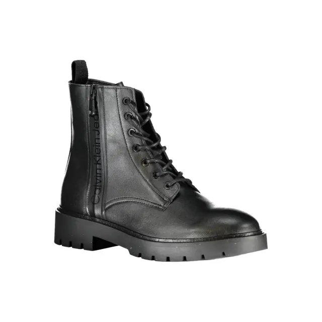Calvin Klein - Δερμάτινα Ανδρικά Αρβυλάκια Combat Boots YM0YM00843-00X Μαύρα - 42 2