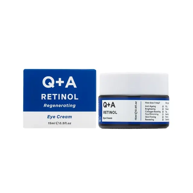 Q+A Retinol Eye Cream Αντιγηραντική Κρέμα Ματιών με Ρετινόλη 15ml