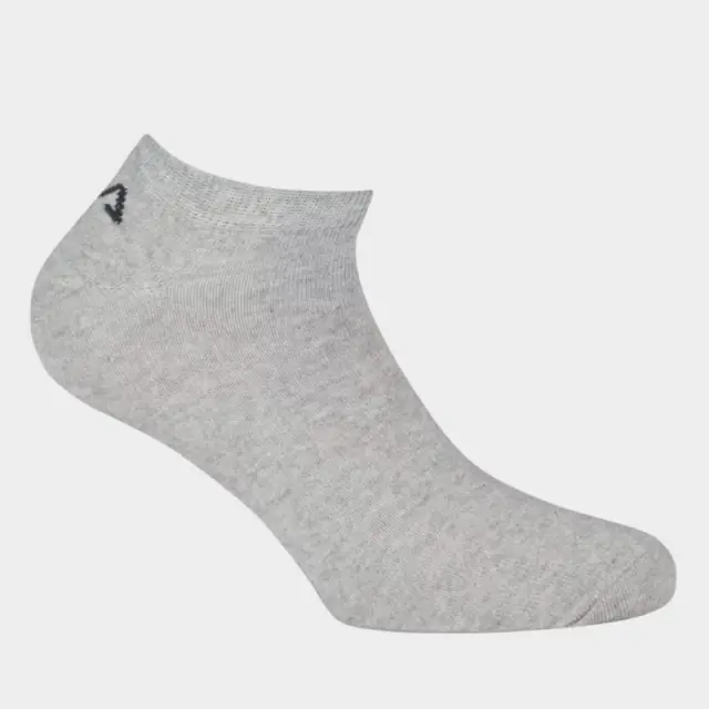 Σετ 3 Κάλτσες Fila Invisible Plain F9100-400 Γκρι - 35-38 2