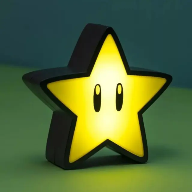 Διακοσμητικό φωτιστικό Nintendo Super Mario Super Star Light with Sound BDP 2