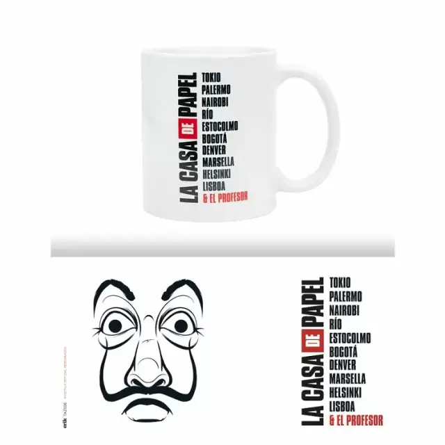 Κούπα 330ml LA CASA DE PAPEL Μάσκα 2