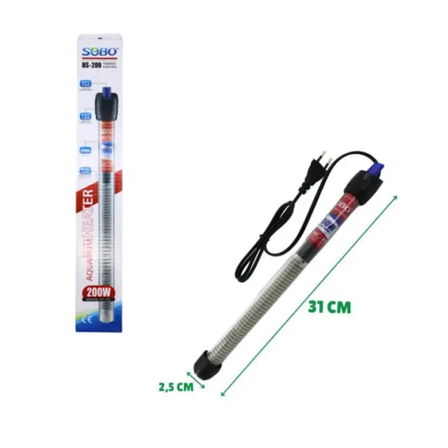 Sobo Θερμοστάτης Ενυδρείου HS-200 200W - Aquarium Thermo Control 84025 2