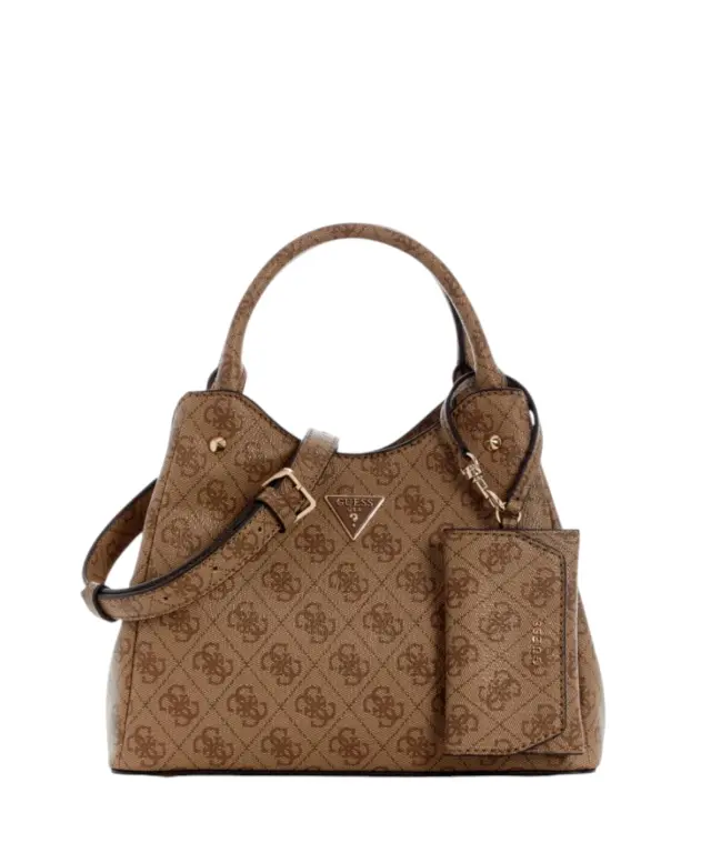 Guess - Γυναικεία Τσάντα Ώμου/Χειρός Grlfrnd HWSG2484220-LAT Καφέ