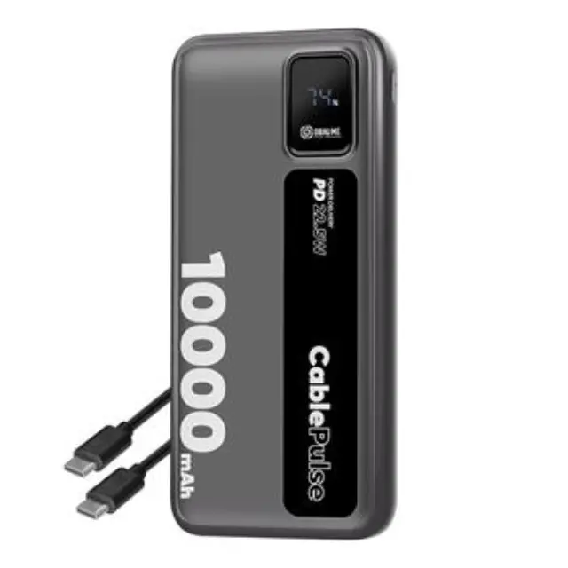 OBAL:ME CablePulse Powerbank 10000mAh 22,5W Black