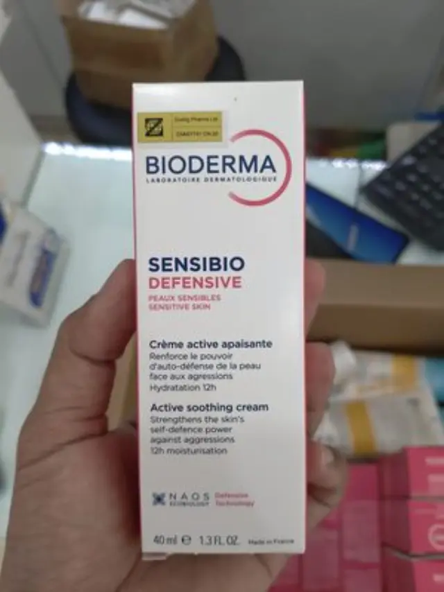 Bioderma | Sensibio Defensive | Καταπραϋντική Κρέμα για Ενίσχυση της Αυτοάμυνας της Ευαίσθητης Επιδερμίδας από τους Ρύπους | 40ml
