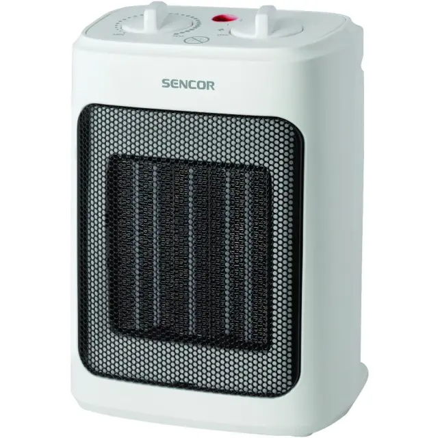Κεραμικό Αερόθερμο Δωματίου Δαπέδου Sencor SFH 7600WH 2000W Λευκό
