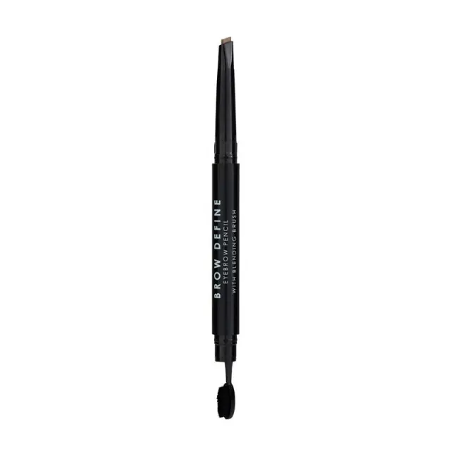MUA Brow Define Eyebrow Pencil With Blending Brush Μολύβι για Φρύδια Light Brown