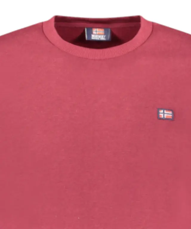 Norway Nautical School - Ανδρικό Φούτερ 859453-MERLOT Κόκκινο 3