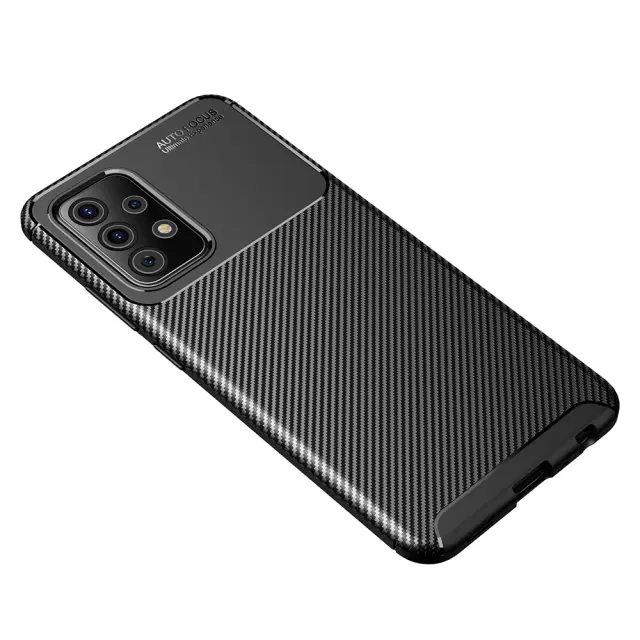 Techsuit® CarbonFiber Θήκη για Galaxy A52/A52s- Black. 2