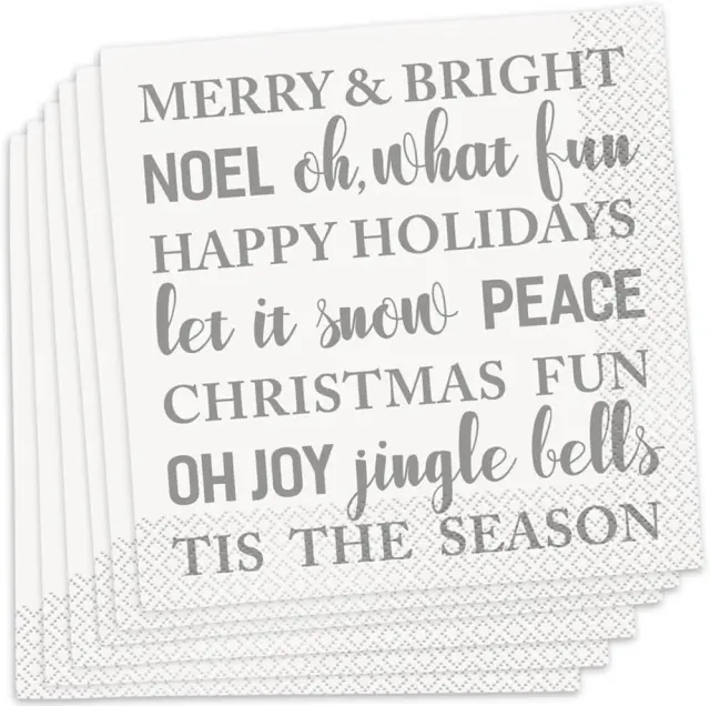 Χαρτοπετσέτες Φαγητού Merry and Bright / 16 τεμ.
