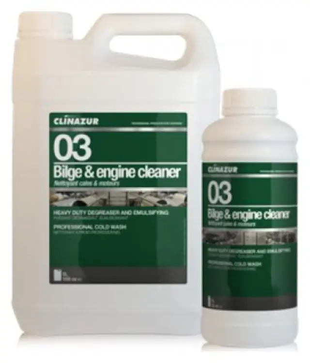 Clinazur 03 Bilges And Engines Cleaner-Καθαριστικό Σεντίνας και Μηχανών 1lt
