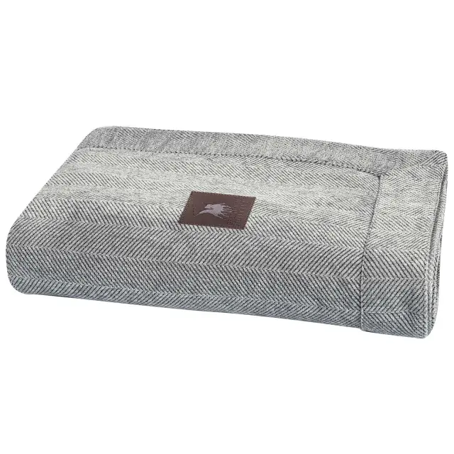 Ριχτάρι Διθέσιο 180x250 Essential Greenwich Polo Club 3947 Grey 90% Σενίλ-10% Πολυέστερ 3