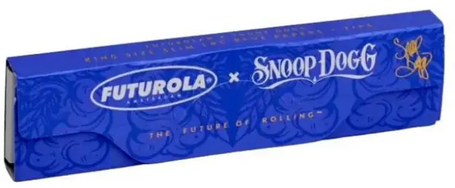 Futurola x Snoop Dogg Χαρτάκια Premium - King Size Slim με Τζιβάνα 33φ.