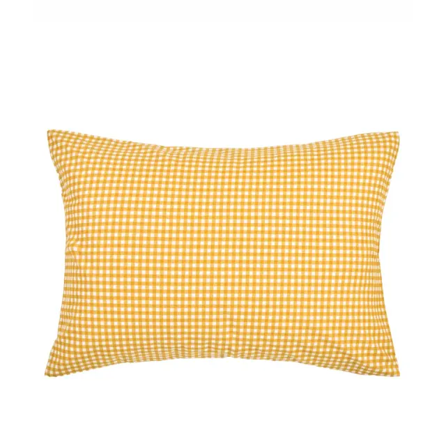 Σετ Μαξιλαροθήκες 2 Τεμαχίων Kentia Iokasti 03A Mustard-White 50X70