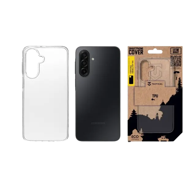 Tactical TPU Cover for Samsung Galaxy A18 4G / A17 4G/5G Transparent 3