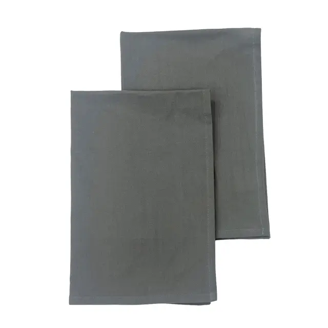 Melinen Home Πετσετες Κουζινας Σετ 2 Τεμαχιων Zoe Olive/Grey (45X65) 45X65
