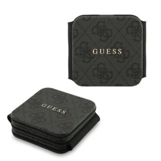 Guess PU 4G MagSafe Wireless Charger 3v1 Black