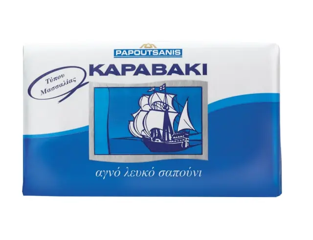 Σαπούνι Papoutsanis Λευκό 125Gr