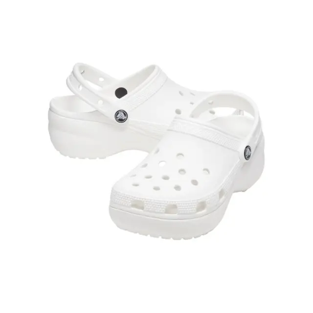 Crocs Classic Platform Clog (206750-100) - Λευκό 2