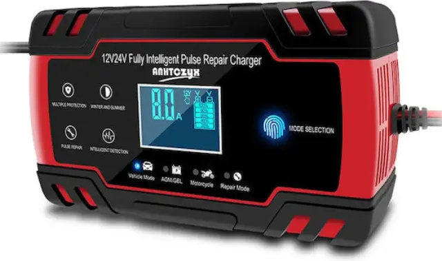 Φορτιστής Μπαταρίας Αυτοκινήτου 8A 12V - 24V HL 18668-32