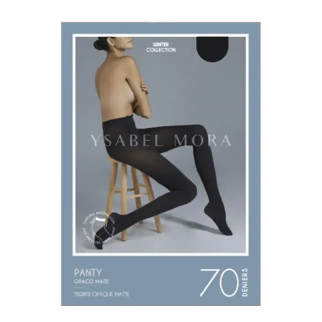 Ysabel Mora Γυναικείο Καλσόν Activa 70 Den, Χρώμα Πράσινο - XL 3