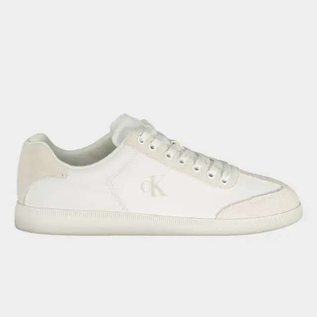 Calvin Klein - Ανδρικά Sneakers Low Cupsole Laceup Su HM0HM02069-0K4 Λευκό - 46