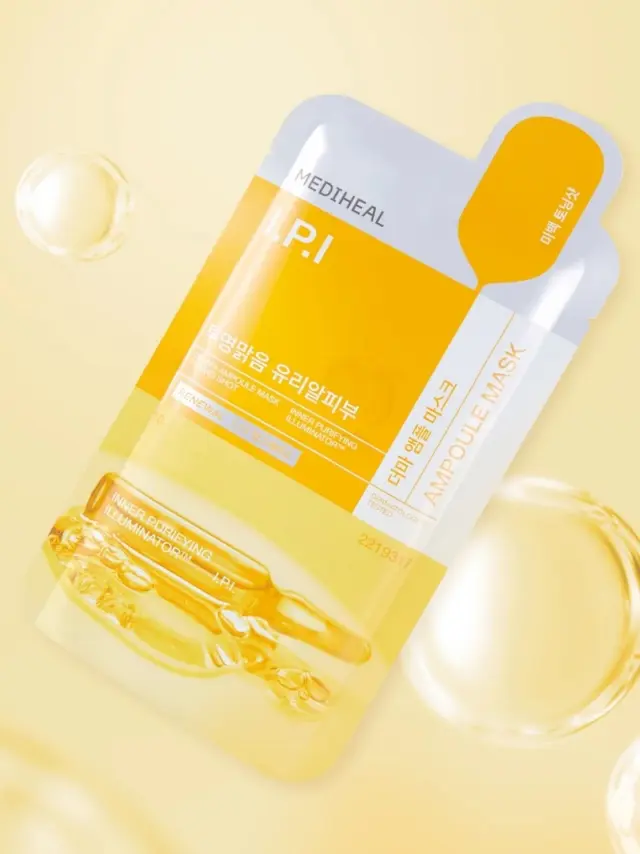 Mediheal Derma Ampoule Mask I.P.I - Μάσκα με νιασιναμίδη για λάμψη 3