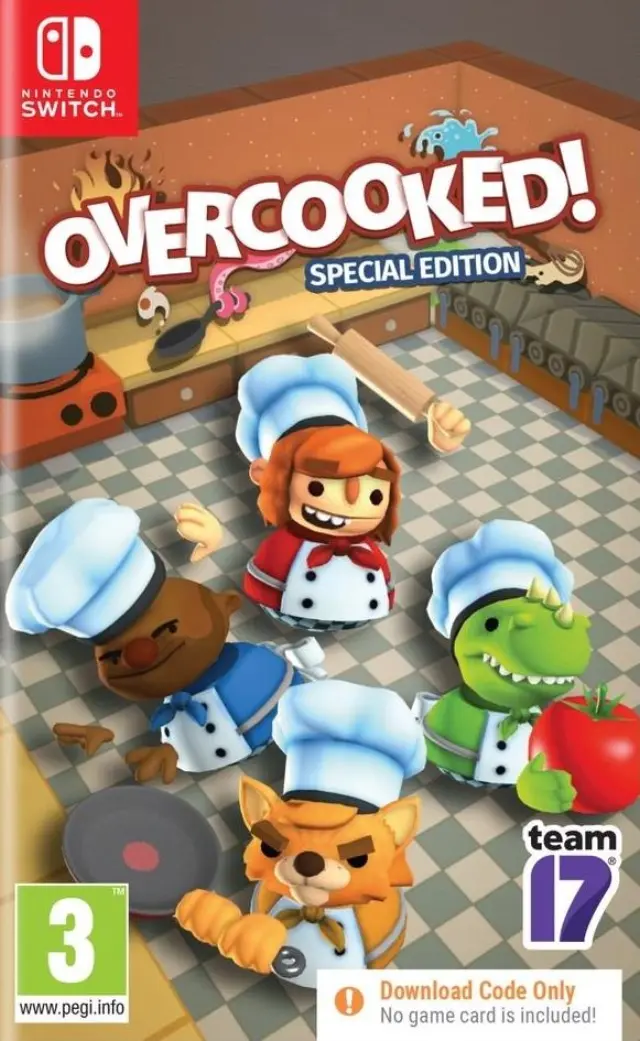Nintendo Switch Overcooked Special Edition (Code in a Box)