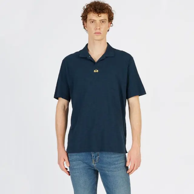 T-Shirt La Martina CCMP05JS259-07017 Μπλε - 2XL