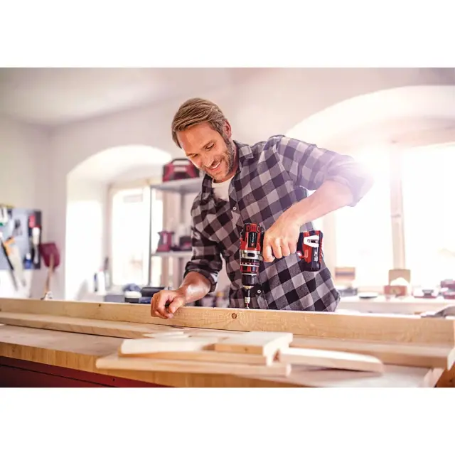 Einhell 4513887 - Δραπανοκατσάβιδο Μπαταρίας Brushless TE-CD 18/50 Li BL (Χωρίς Μπαταρία + Φορτιστή) + Κλιπ ζώνης 2