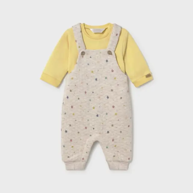 Νεογέννητο 0 έως 18 μηνών Σετ σαλοπέτα χαμομήλι