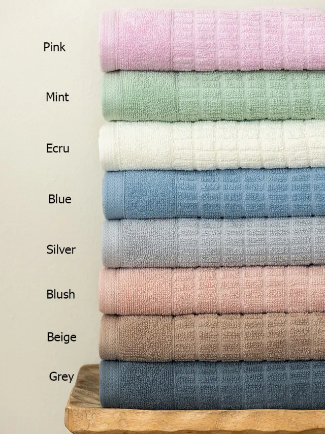 Σετ Πετσετες Towels Collection ROLL Σετ Πετσέτες (30x50, 50x90, 70x140) BLUSH