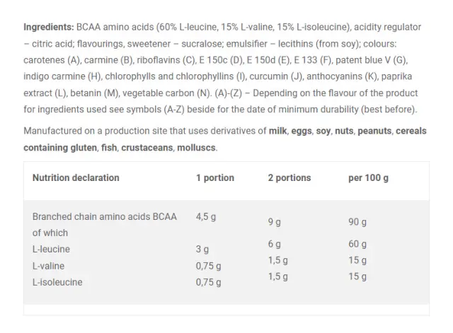 Olimp Sport BCAA 4:1:1 Xplode Powder Pear, 200 g 2