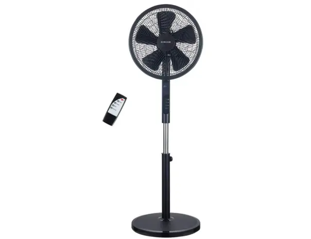 Ανεμιστήρας Ορθοστάτης Singer Φ40 7020/01BL με ισχύ 55W και 3 ταχύτητες - Μαύρος7020/01BL 3