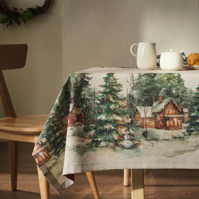 Χριστουγεννιάτικο Τραπεζομάντηλο Gofis Home Xmas 20-72-205 135x180 2