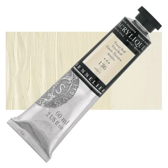 Ακρυλικό Sennelier Extra Fine - 136 Titan Buff S1 - 60ml
